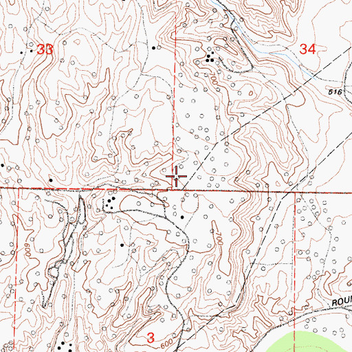 Topographic Map of Petroleum School (historical), CA