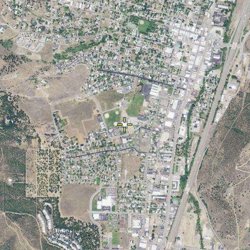 Aerial/Satellite Image of Evergreen Elementary School, CA