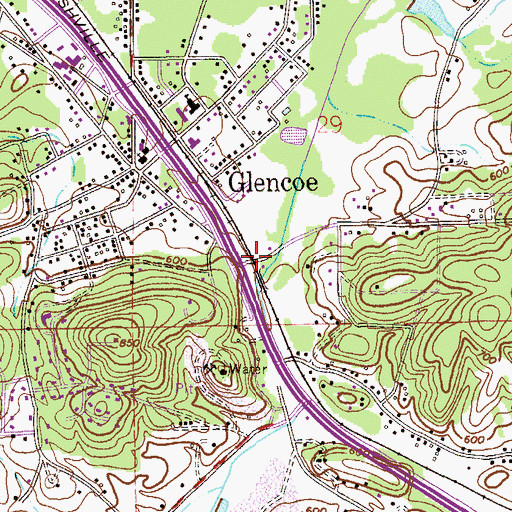 Topographic Map of Nisbit (historical), AL