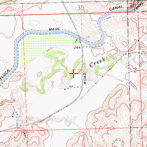 Topographic Map of Lafayette School (historical), CA