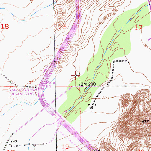 Topographic Map of Orestimba School (historical), CA