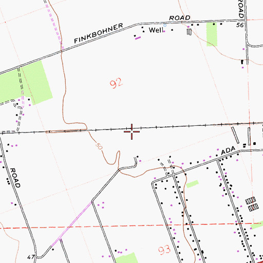 Topographic Map of Charleston (historical), CA