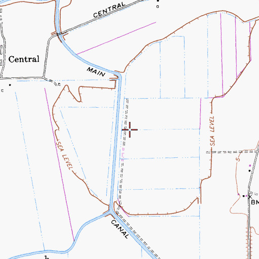 Topographic Map of Big Lake (historical), CA