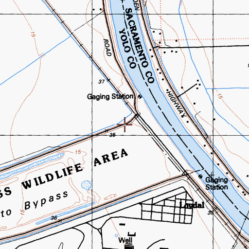 Topographic Map of Leeman (historical), CA