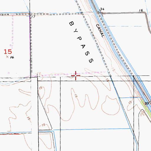 Topographic Map of Todhunters Lake (historical), CA