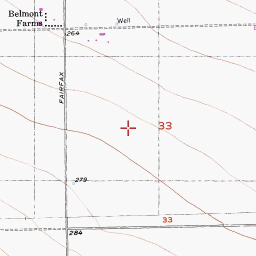 Topographic Map of Wisdom Well (historical), CA