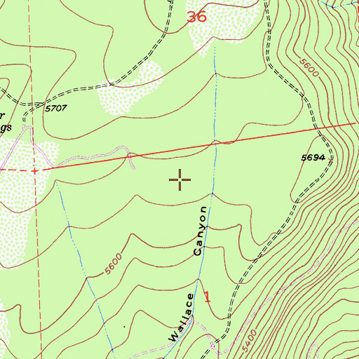 Topographic Map of Gilberts, CA