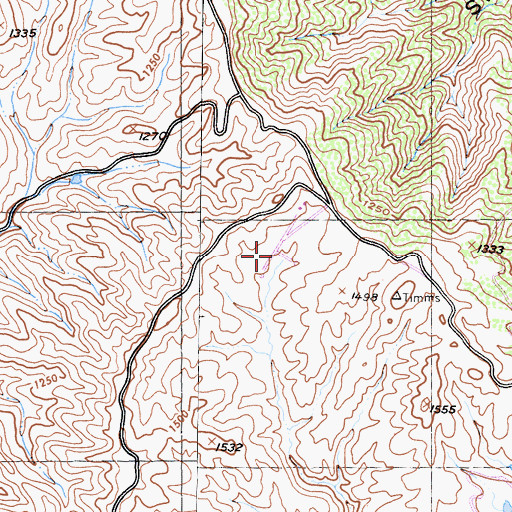 Topographic Map of KBRT-AM (Avalon), CA