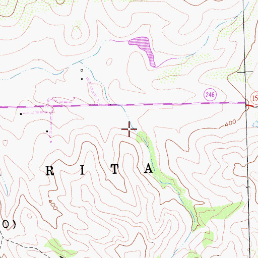 Topographic Map of KTME-AM (Lompoc), CA