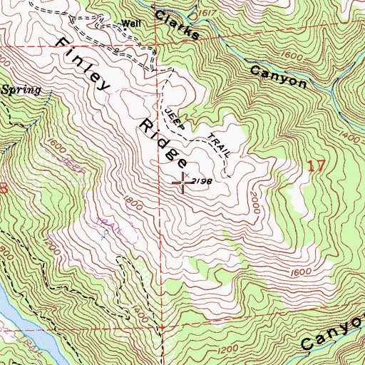 Topographic Map of KSJI-AM (San Martin), CA