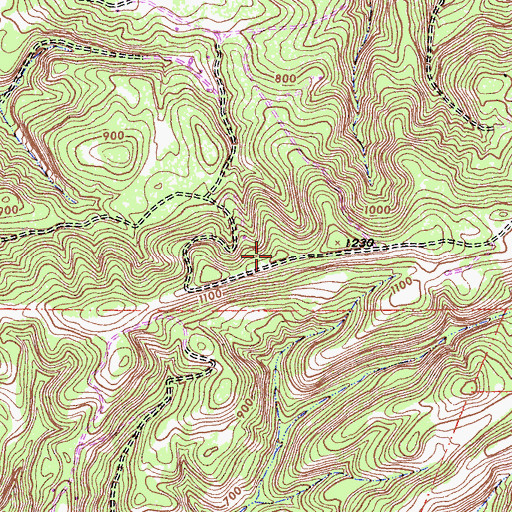 Topographic Map of KXDC-FM (Carmel), CA