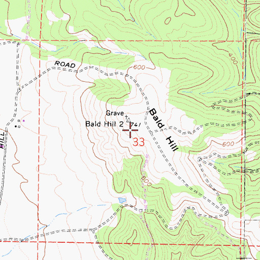 Topographic Map of KSAY-FM (Fort Bragg), CA