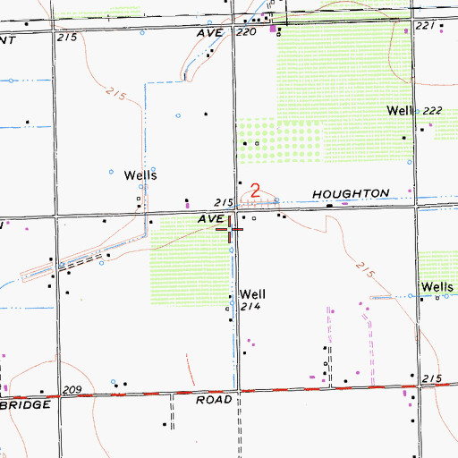 Topographic Map of KTAA-FM (Kerman), CA