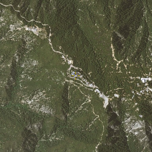 Aerial/Satellite Image of KPCC-FM (Pasadena), CA