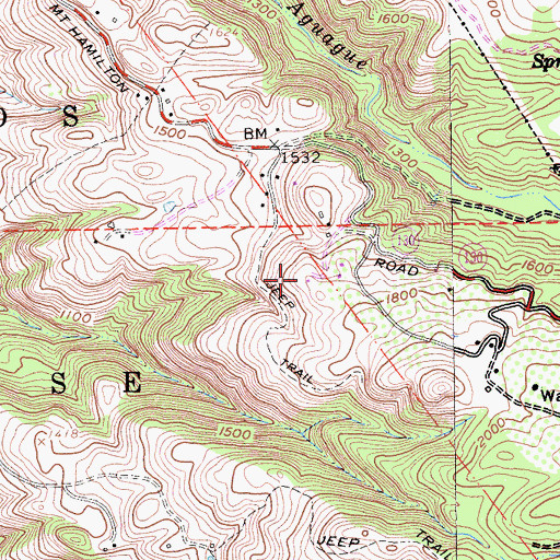 Topographic Map of KARA-FM (Santa Clara), CA