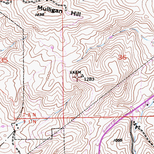 Topographic Map of KKISFM-FM (Walnut Creek), CA