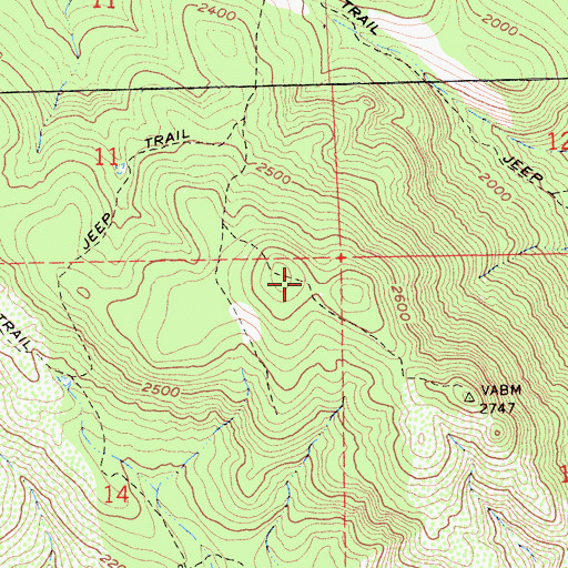 Topographic Map of KCSO-TV (Modesto), CA