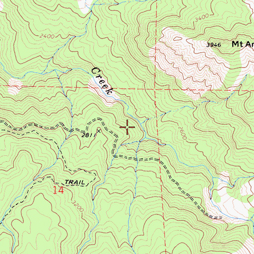 Topographic Map of Benbow 1-041 Dam, CA