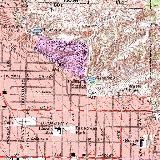Topographic Map of Greenleaf 18 Dam, CA