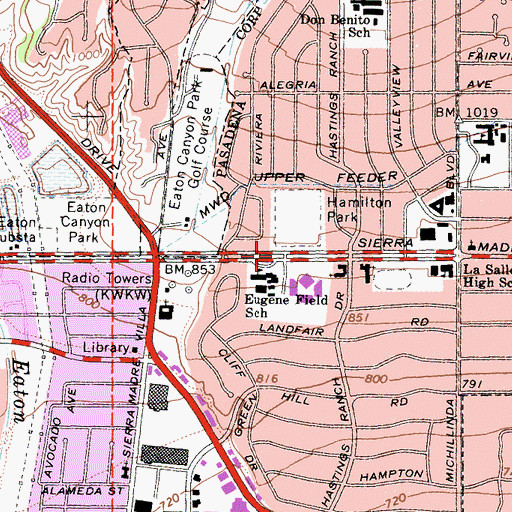 Topographic Map of Morris S Jones 19-003 Dam, CA