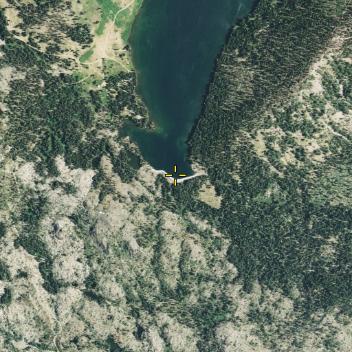 Aerial/Satellite Image of Meadow Lake 97-040 Dam, CA