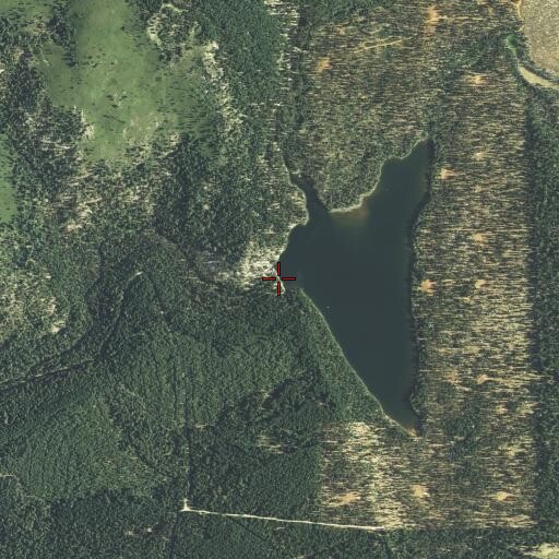 Aerial/Satellite Image of North Battle Creek 97-096 Dam, CA
