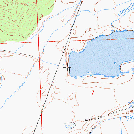 Topographic Map of Curtis-Capik 128 Dam, CA