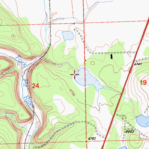 Topographic Map of Leonard Johnson 173-002 Dam, CA