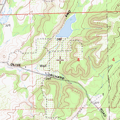Topographic Map of Bevanda 495 Dam, CA