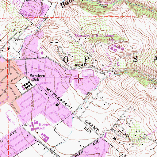 Topographic Map of Columbine 622-015 Dam, CA