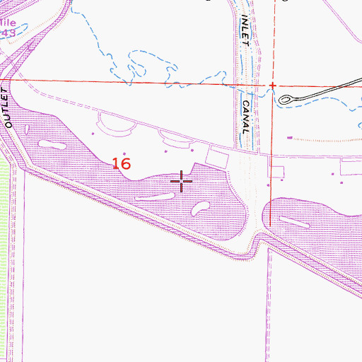 Topographic Map of Buena Vista 735-002 Dam, CA