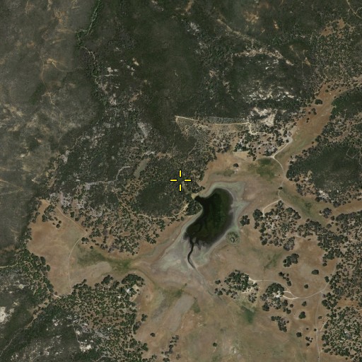 Aerial/Satellite Image of Corte Madera 837 Dam, CA