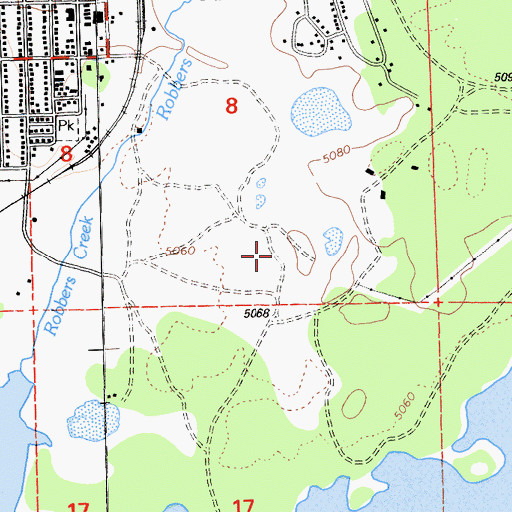 Topographic Map of Westwood Mill Pond 1250 Dam, CA