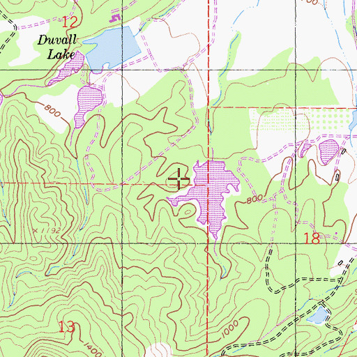 Topographic Map of Blanchard-Offner 2416 Dam, CA
