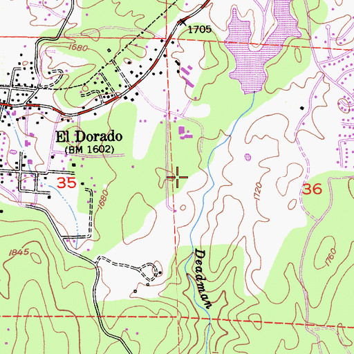 Topographic Map of Patterson 2467 Dam, CA
