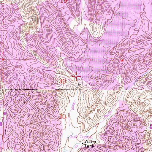 Topographic Map of Lake Mission Viejo 1794 Dam, CA