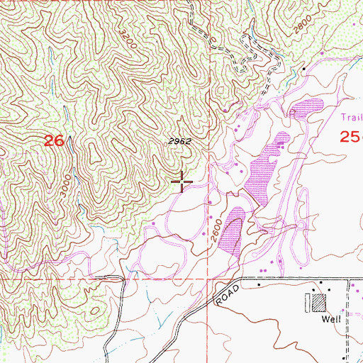 Topographic Map of Yucaipa Number 2 2009-002 Dam, CA