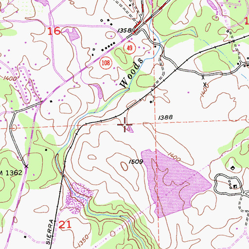 Topographic Map of Quartz 2019 Dam, CA