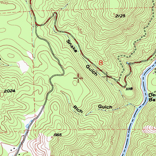 Topographic Map of Murphys Wastewater 2024 Dam, CA