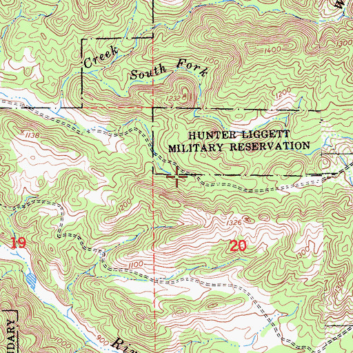 Topographic Map of Sycamore Reservoir Dam, CA