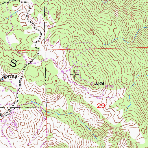 Topographic Map of KSTN-FM (Stockton), CA