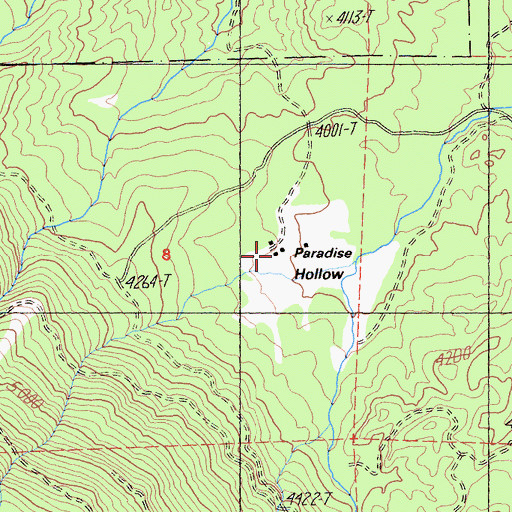 Topographic Map of Eton Ranch, CA