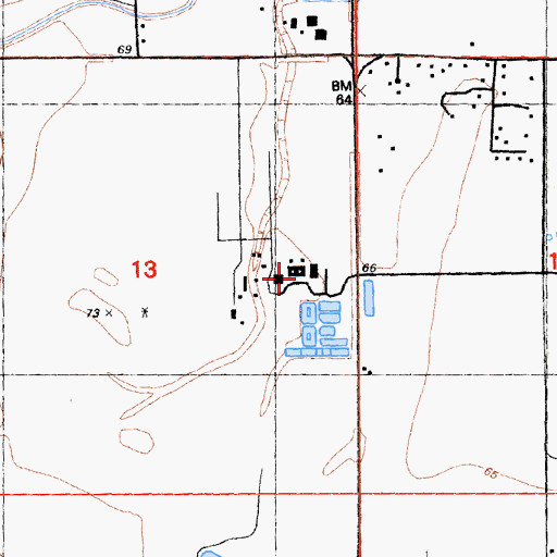 Topographic Map of California Primate Research Center, CA