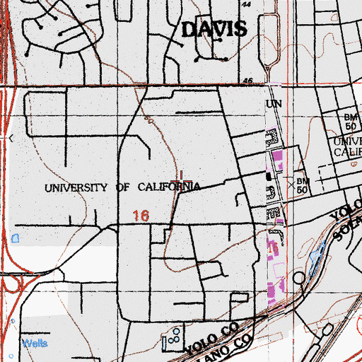 Topographic Map of Mann Laboratory, CA