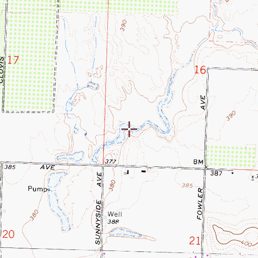 Topographic Map of Gates Lake, CA