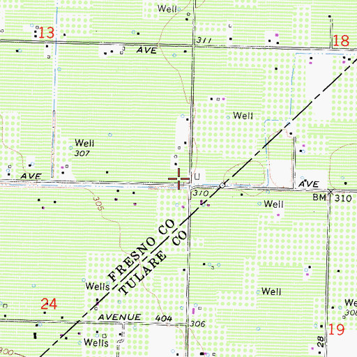 Topographic Map of Harrison School (historical), CA