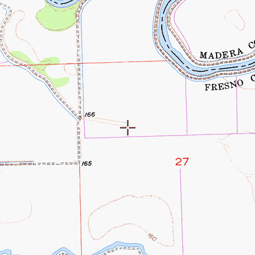 Topographic Map of Mowry Canal (historical), CA