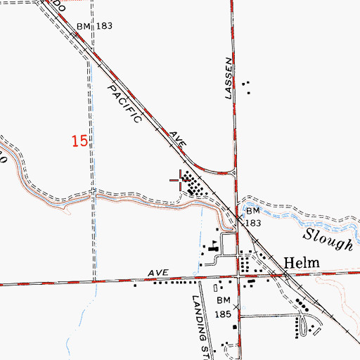 Topographic Map of Nares (historical), CA