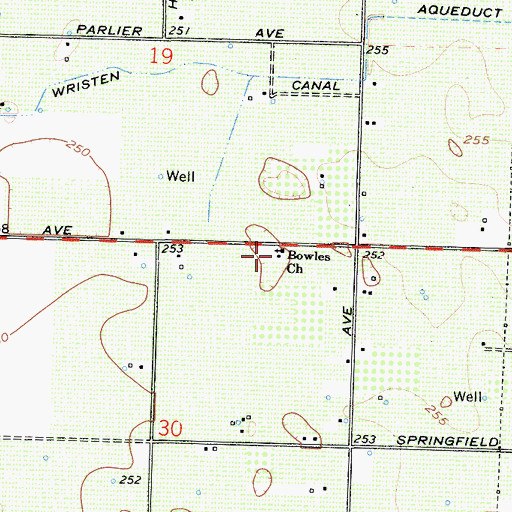 Topographic Map of Nipponese School (historical), CA