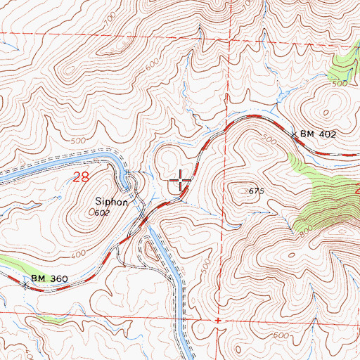 Topographic Map of Shipp (historical), CA